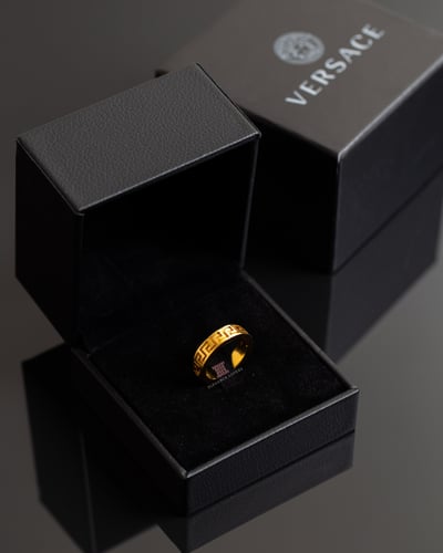 خاتم مطلي ذهب ماركة فرزاتشي