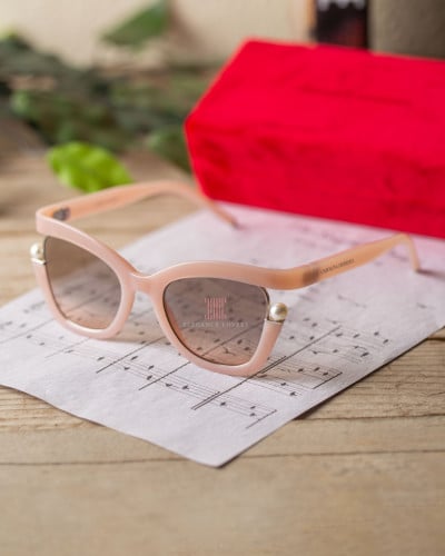 نظارة شمسية نسائية ماركة كارولينا هيريرا - Nude/Pe...