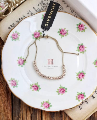 إسوارة كريستال مطلية ماركة جيفنشي