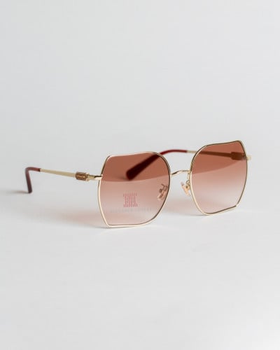 نظارة شمسية نسائية ماركة كوتش Shiny Light Gold