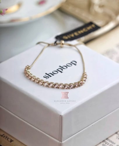 إسوارة كريستال مطلية ماركة جيفنشي