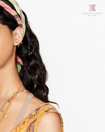 حلق ماركة ديور - Dior Letters Earrings