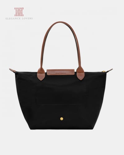 شنطة كتف ماركة لونق شامب (M) - أسود