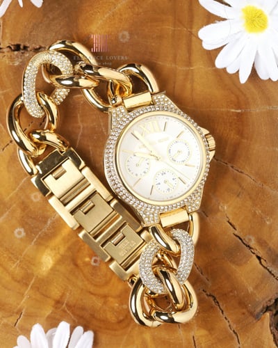 ساعة نسائية كريستال ماركة مايكل كورس