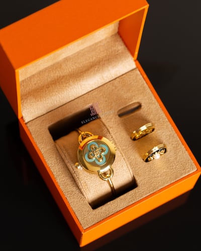 ساعة نسائية ماركة توري بورش TBW6018SET