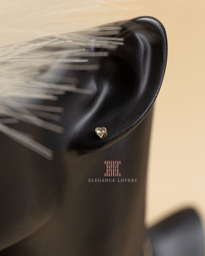 طقم سلسال + حلق ماركة سكيجان -Heart