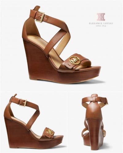 ويدج مرتفع ماركة مايكل كورس - Brown