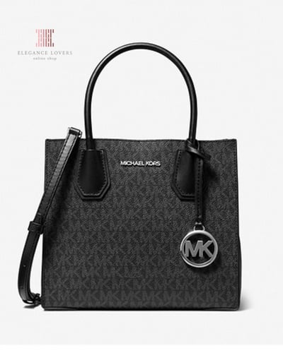 شنطة كتف ماركة مايكل كورس - Mercer Black Signature...