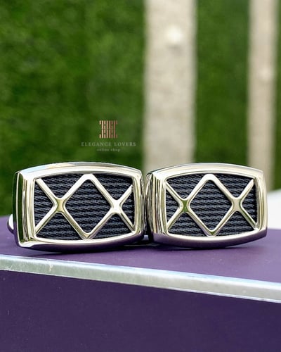 كبك رجالي ماركة شاريول - Black with Cross Diamond...