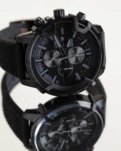 طقم رجالي ساعة + إسوارة ماركة ديزل DZ4650SET