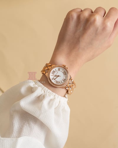 ساعة نسائية كريستال ماركة مايكل كورس MK4810