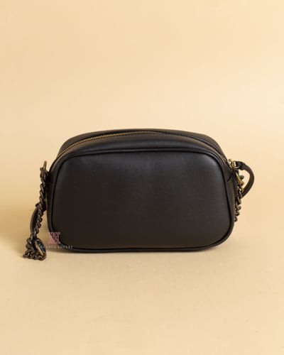 شنطة كروس ماركة روبرتو كافالي Black Camera Bag