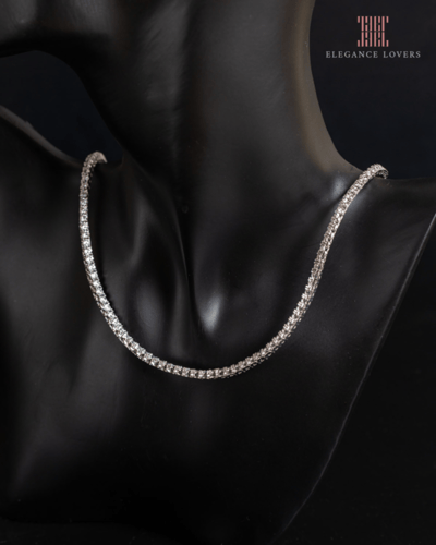 سلسال التنس مطلي ذهب ماركة Elegance Lovers