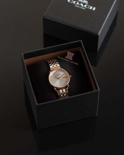 ساعة نسائية ماركة كوتش - Elliot Rose/Silver
