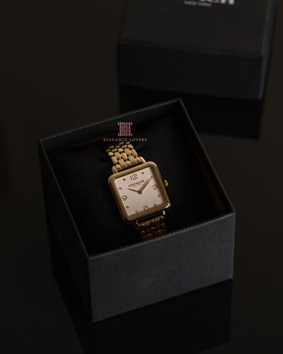 ساعة نسائية ماركة كوتش Champagne Gold