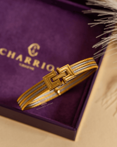 إسوارة مطلية ذهب ماركة شاريول - BIARRITZ BANGLE