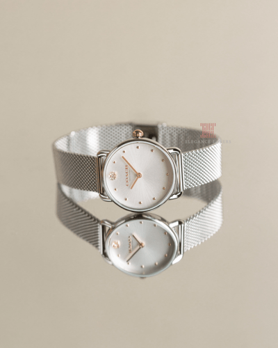 ساعة نسائية ماركة كوتش - Elliot Silver