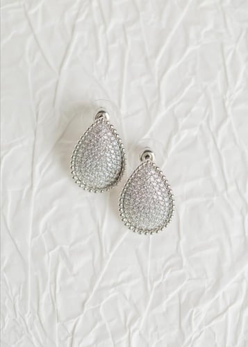 حلق بوشرون ديزاين مطلي ذهب ماركة Elegance Lovers