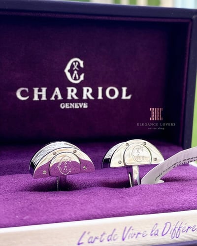 كبك رجالي ماركة شاريول Celtic Semicircle Silver