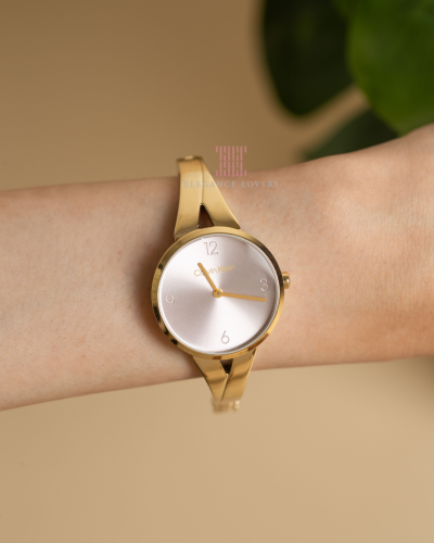 ساعة نسائية ماركة كالفين كلاين JOYFUL GOLD