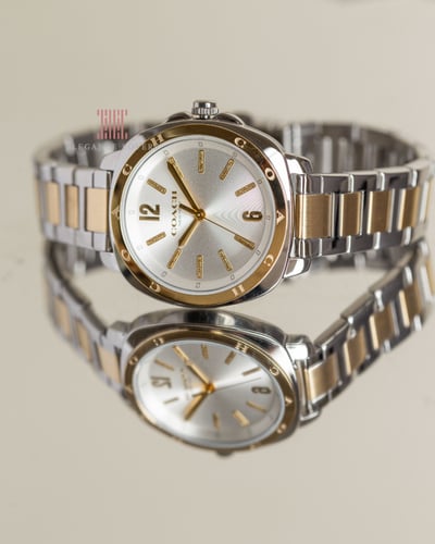 ساعة نسائية ماركة كوتش Kitt Gold/Silver