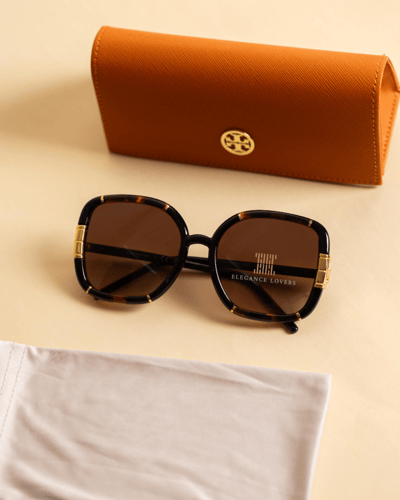 نظارة شمسية نسائية ماركة توري بورش - TY9071U Brown
