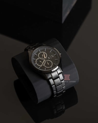 طقم رجالي ساعة + إسوارة ماركة ارماني اكسشينج AX715...