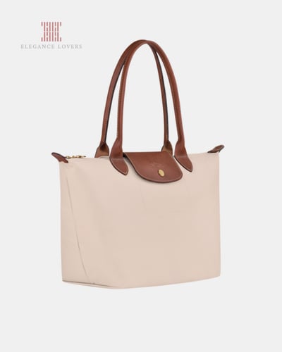 شنطة كتف ماركة لونق شامب (M) - بيج