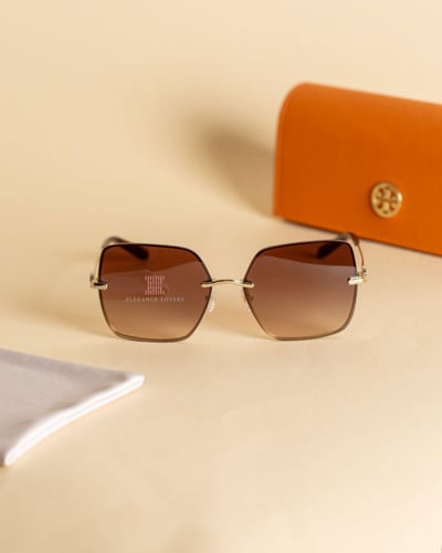 نظارة شمسية نسائية توري بورش بني TY6080 Brown