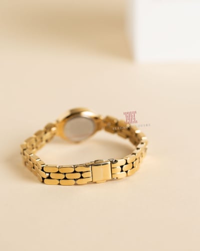 ساعة نسائية ماركة مايكل كورس MK4955 Oval Gold