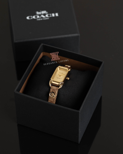 ساعة نسائية ماركة كوتش - Cadie Leather Signature