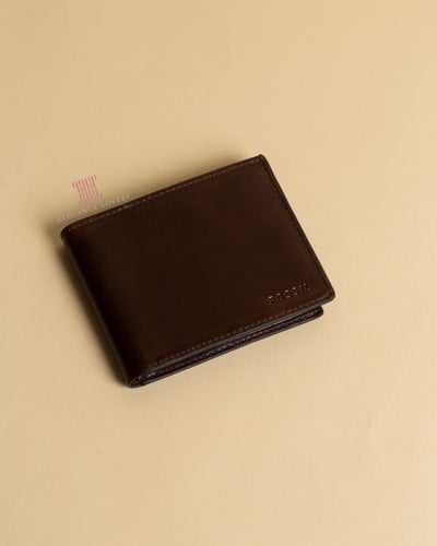 محفظة رجالية ماركة فوسيل - Full Brown Leather