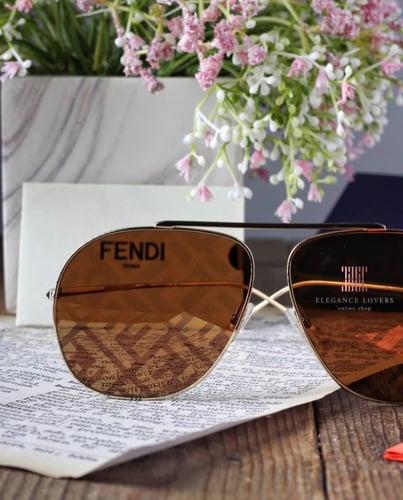 نظارة شمسية رجالية/نسائية ماركة فندي