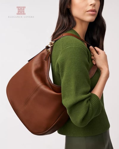 شنطة كتف ماركة فوسيل - Brown Shoulder Bag