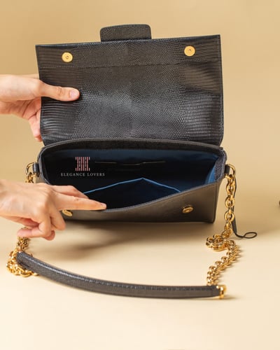 شنطة كتف/كروس ماركة دولتشي آند جابانا - أسود