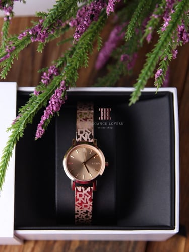 ساعة نسائية ماركة دكني Rose Logo - NY2884