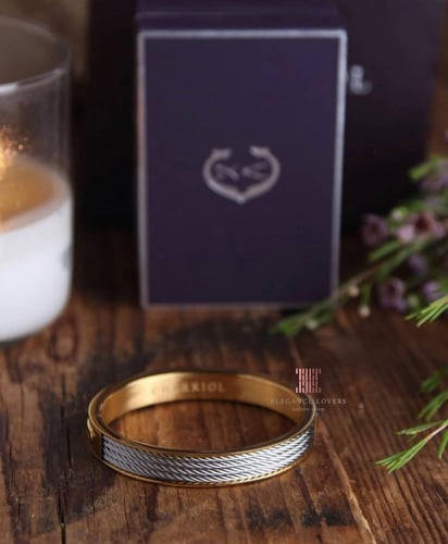 إسوارة يد مطلية ذهب ماركة شاريول