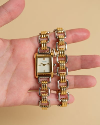 ساعة نسائية مع إسوارة طقم ماركة توري بورش TBW1074