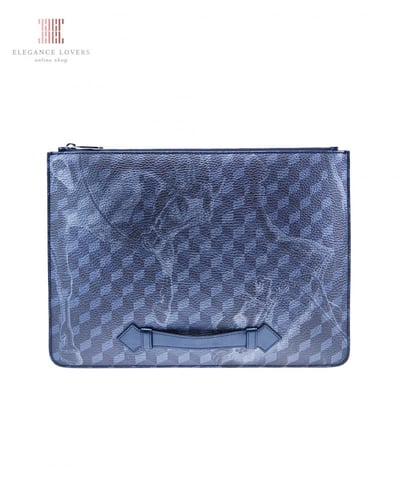 باوتش جلد ماركة لوب نوار لون أزرق ميتاليك