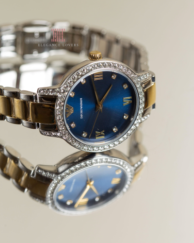 ساعة نسائية كريستال ماركة امبريو ارماني AR11576