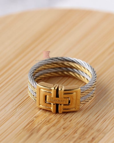 خاتم مطلي ذهب ماركة شاريول BIARRITZ RING
