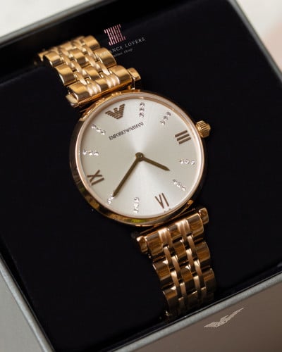 ساعة نسائية كريستال ماركة امبريو ارماني AR11059