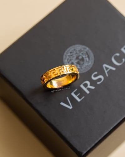 خاتم مطلي ذهب ماركة فرزاتشي