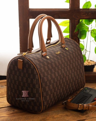 شنطة كتف ماركة الفيرو مارتيني Brown Logo