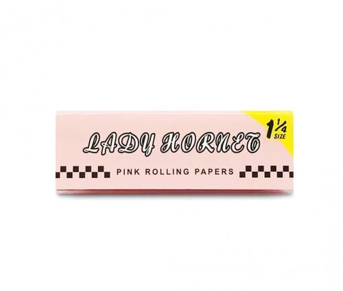 LADY HORNET 1 1/4 PINK ROLLING PAPERS
