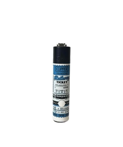 CLIPPER Reusable Small Lighter - Railway Ticket #...