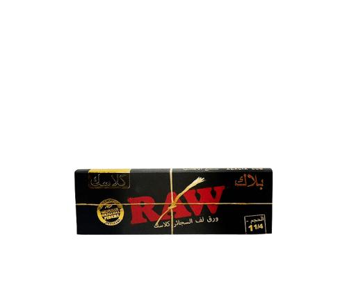 RAW CLASSIC Black 1 1/4 SIZE