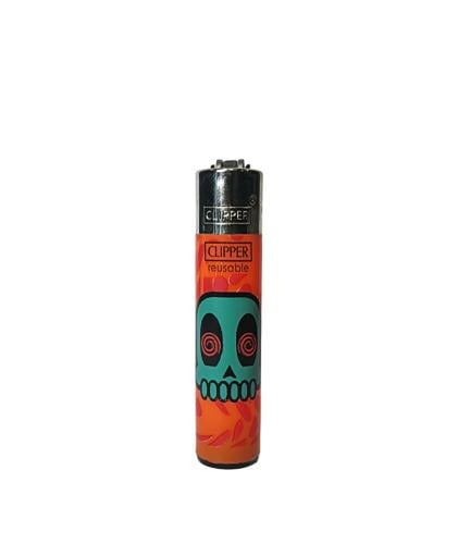 CLIPPER Reusable Small Lighter – Mystic Mask # 018