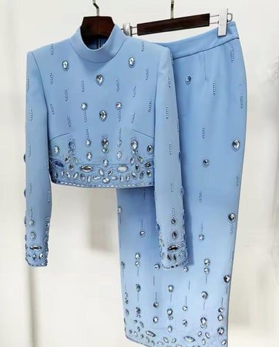 طقم طويل قطعتين