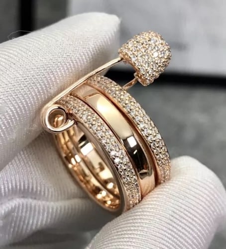 خاتم فضه عيار 925